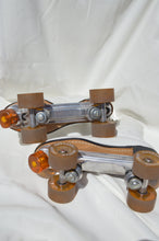 Load image into Gallery viewer, White Vintage Roller Skates