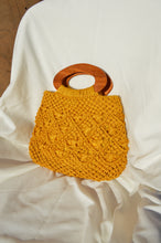 Load image into Gallery viewer, Yellow Straw Purse