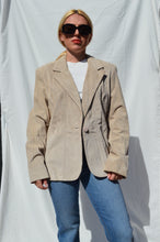 Load image into Gallery viewer, Beige Suede Blazer