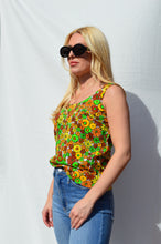 Load image into Gallery viewer, Floral 70s Top