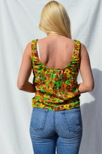 Load image into Gallery viewer, Floral 70s Top