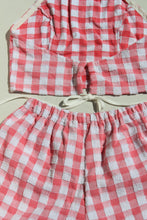 Load image into Gallery viewer, Rodi Top and Zephyr Shorts - Pink Plaid