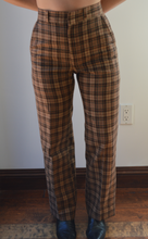 Load image into Gallery viewer, Plaid Trousers