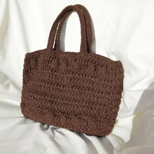 Load image into Gallery viewer, Woven Brown Purse
