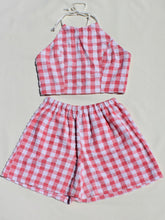 Load image into Gallery viewer, Rodi Top and Zephyr Shorts - Pink Plaid
