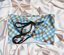 Load image into Gallery viewer, Jane Top - Brown and Blue Plaid
