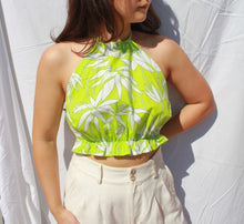 Load image into Gallery viewer, Gigi Top and Zephyr Shorts Set - Green Floral
